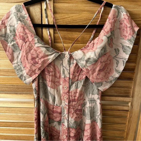 REFORMATION mina dress in diana print size 2 - Picture 2 of 6